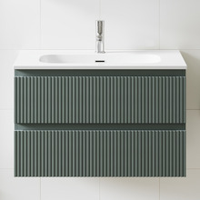 Panama 800mm Olive Vanity Package with Mixer & LED Mirror
